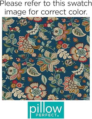 Miniatura 4 de Pillow Perfect - Cojín para exteriores, interiores, diseño Telfair Peacock, de 16.5 pulgadas