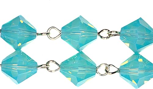 Miniatura 6 de Coronilla de San Peregrino hecha con piedras preciosas, cristales austriacos o madera (pacientes con santo patrón de cáncer) - Tarjeta santa de San