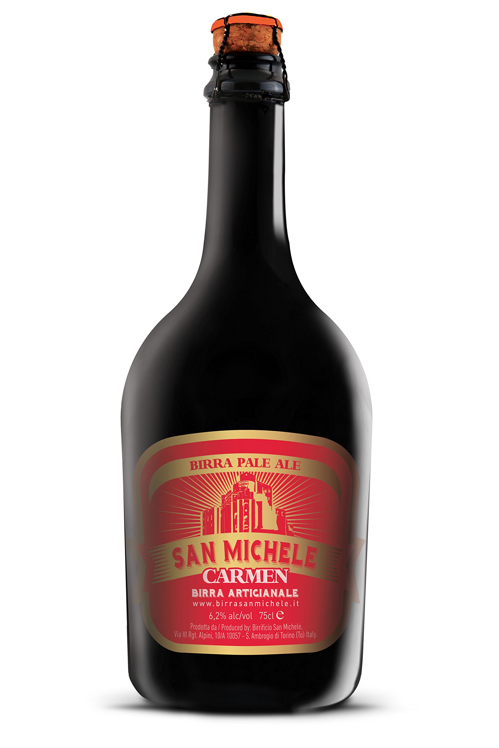 Birra Artigianale San Michele "Carmen" - Stile Pale Ale - alc. 6,2% Scatola 6x0,75L.