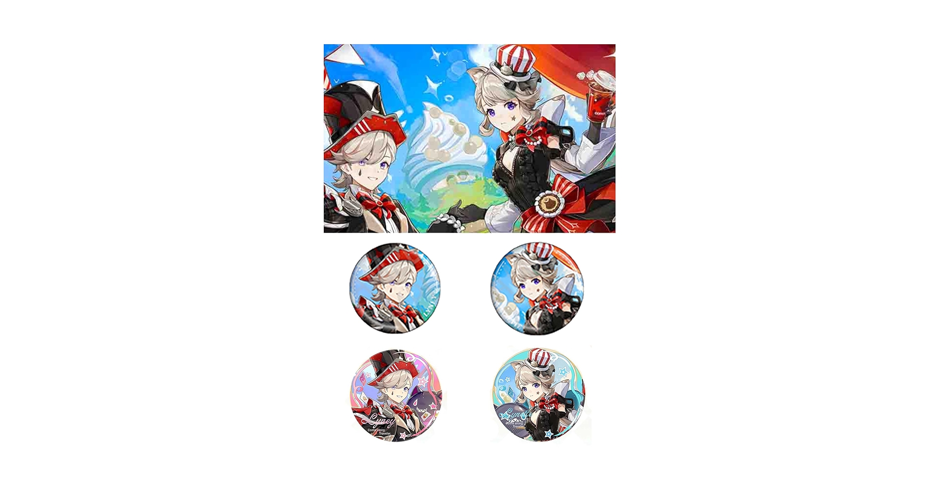 原神 リネ 缶バッジ ケンタッキー KFC 24個 原神 リネ 缶バッジ ケンタッキー KFC 24個 Amazon.co.jp: 原神