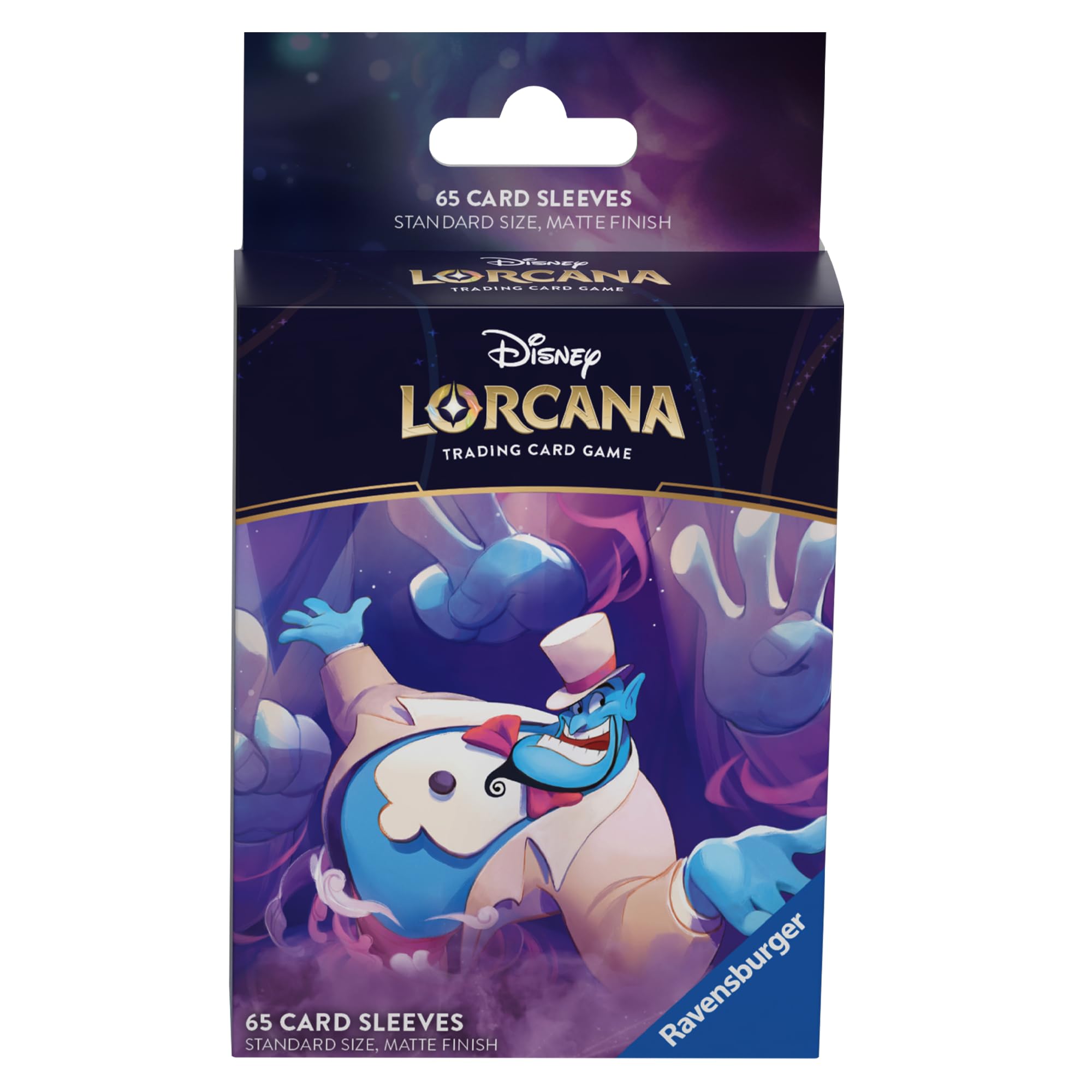 Ravensburger Disney Lorcana Trading Game for Adults and Kids Age 8 Years Up - 65 Genie Card Sleeves - Set 4: Ursula's Return - TCG Accessories