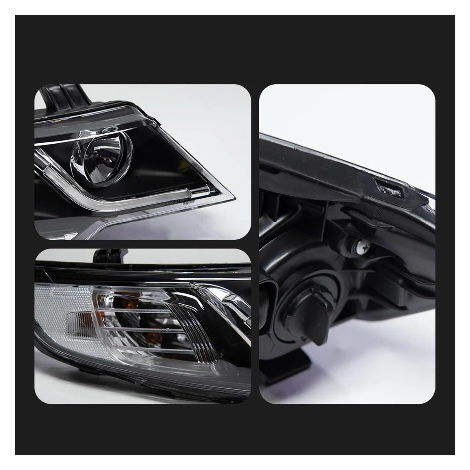Fanale Anteriore Per KIA Per Forte 2009-2013 Fari Auto DRL Hella LED Bi Xenon Lampadina Fendinebbia Accessori Auto Faro Anteriore