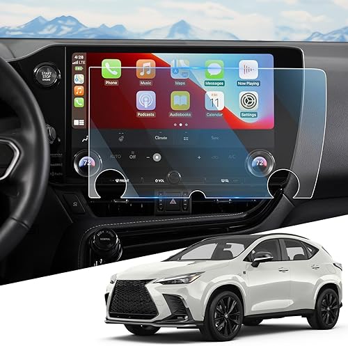 Miniatura 17 de Para vidrio templado antideslumbrante mate 2024 2025 2026 Toyota Grand Highlander Protector de pantalla táctil de 12.3 pulgadas - Accesorios Grand