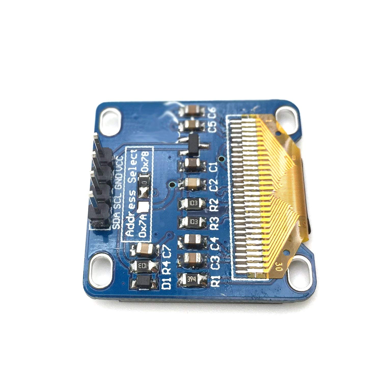 DollaTek 2Pcs 1.3 "IIC I2C Seriale 128x64 Display LCD OLED Modulo - Foto 13