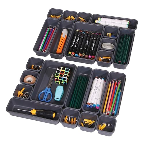 Set of 22 Interlocking Desk Drawer product photo (Desk & Drawer Organizers) — ScooterReviewPro review