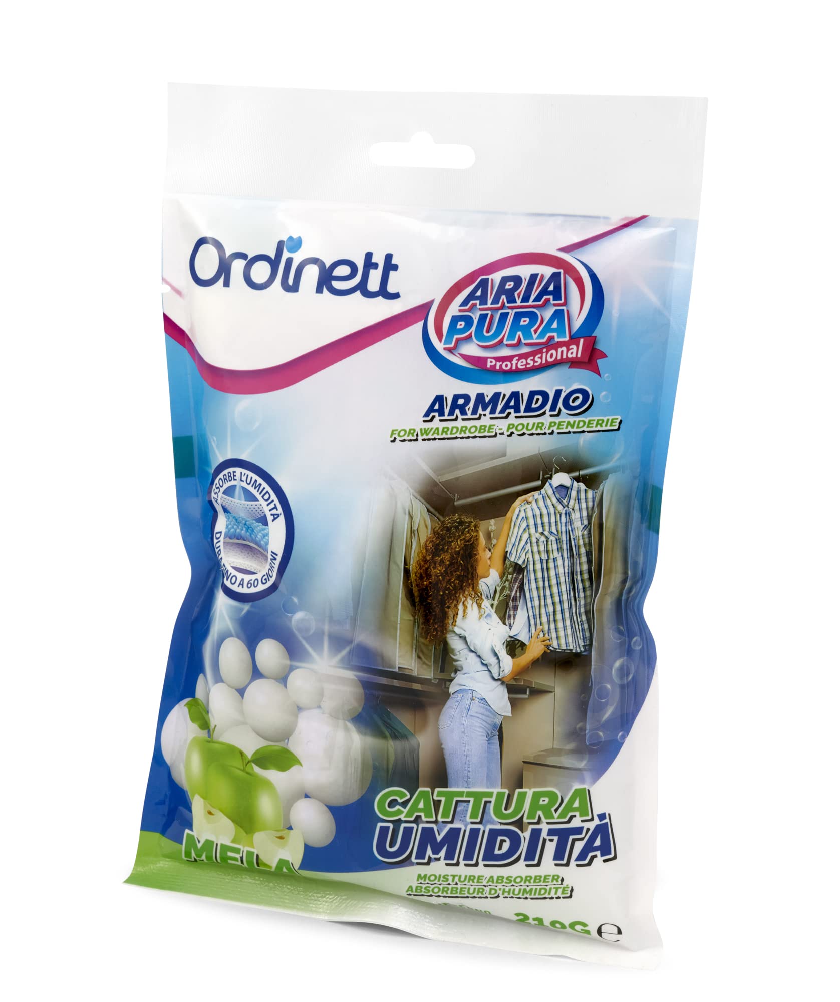 Deumidificatori Per Armadio - Confezione Da 8 Sacchetti Assorbiumidità Con Cloruro Di Calcio - Foto 2