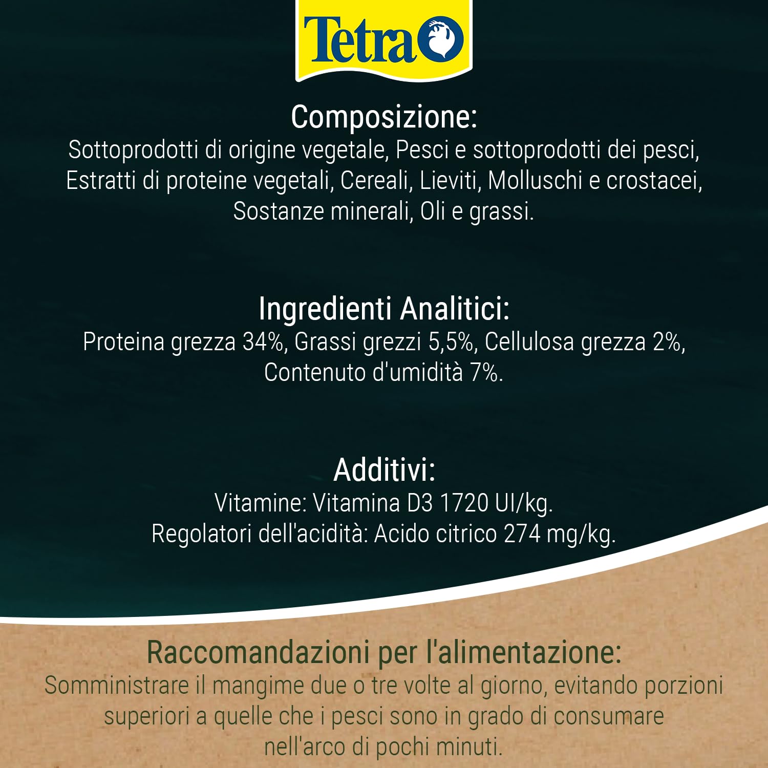 Tetra Pond Colour Sticks -Mangime Completo Galleggiante per Pesci del laghetto dai Colori Brillanti 1 L