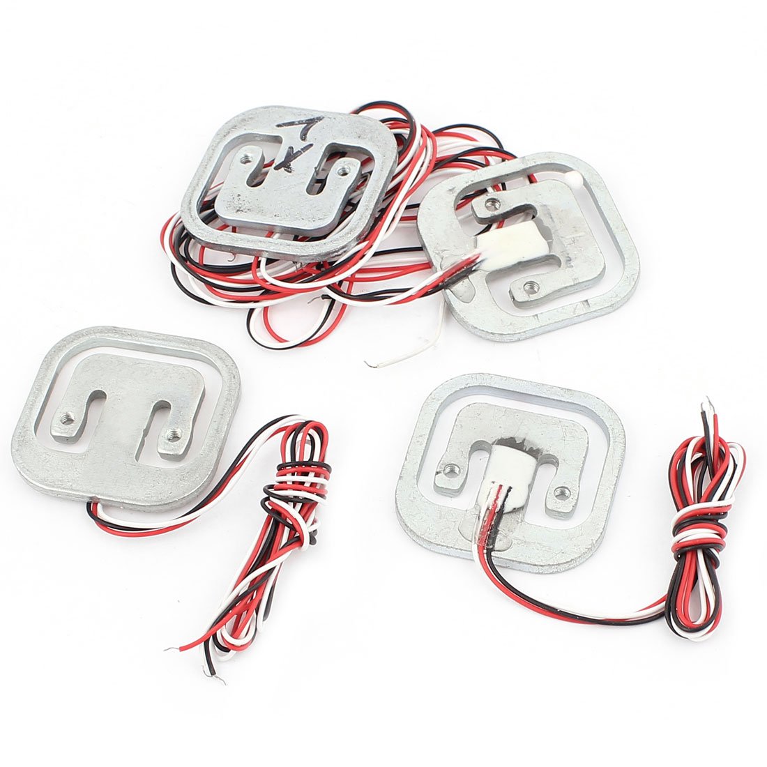 Aexit 4pcs (sensor) Thread Hole Half-bridge Resistance Strain Body Load Cell Weigh (96ry180qf429) Sensor 50kg-image-17