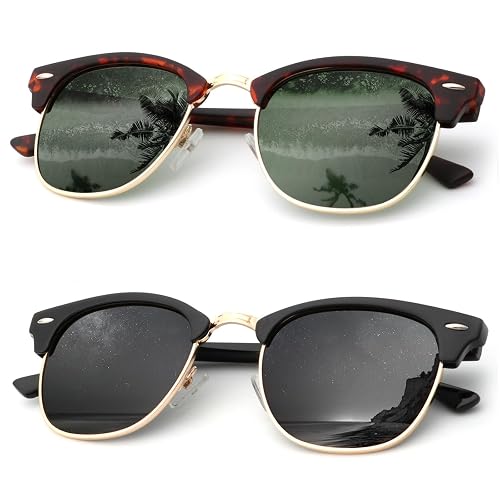 KALIYADI Sunglasses Men Polarized for Mens and Womens Unisex Sun Glasses for Driving UV Protection