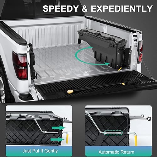 Miniatura 3 de Aintier Caja de herramientas para caja de herramientas del lado izquierdo del conductor del lado del pasajero, compatible con Chevrolet Silverado