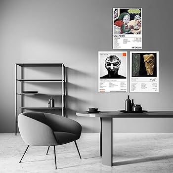 Amazon.co.jp: LSPDAG MF DOOM ミュージックアルバムポスター MM