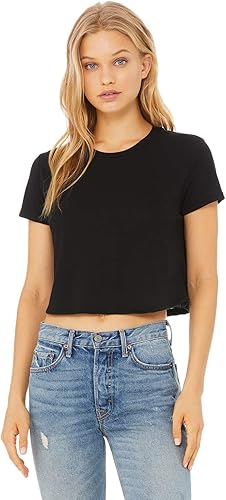 Bella Canvas - Camiseta corta fluida para mujer - 8882