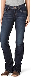 Womens Q-Baby Mid Rise Boot Cut Ultimate Riding Jean