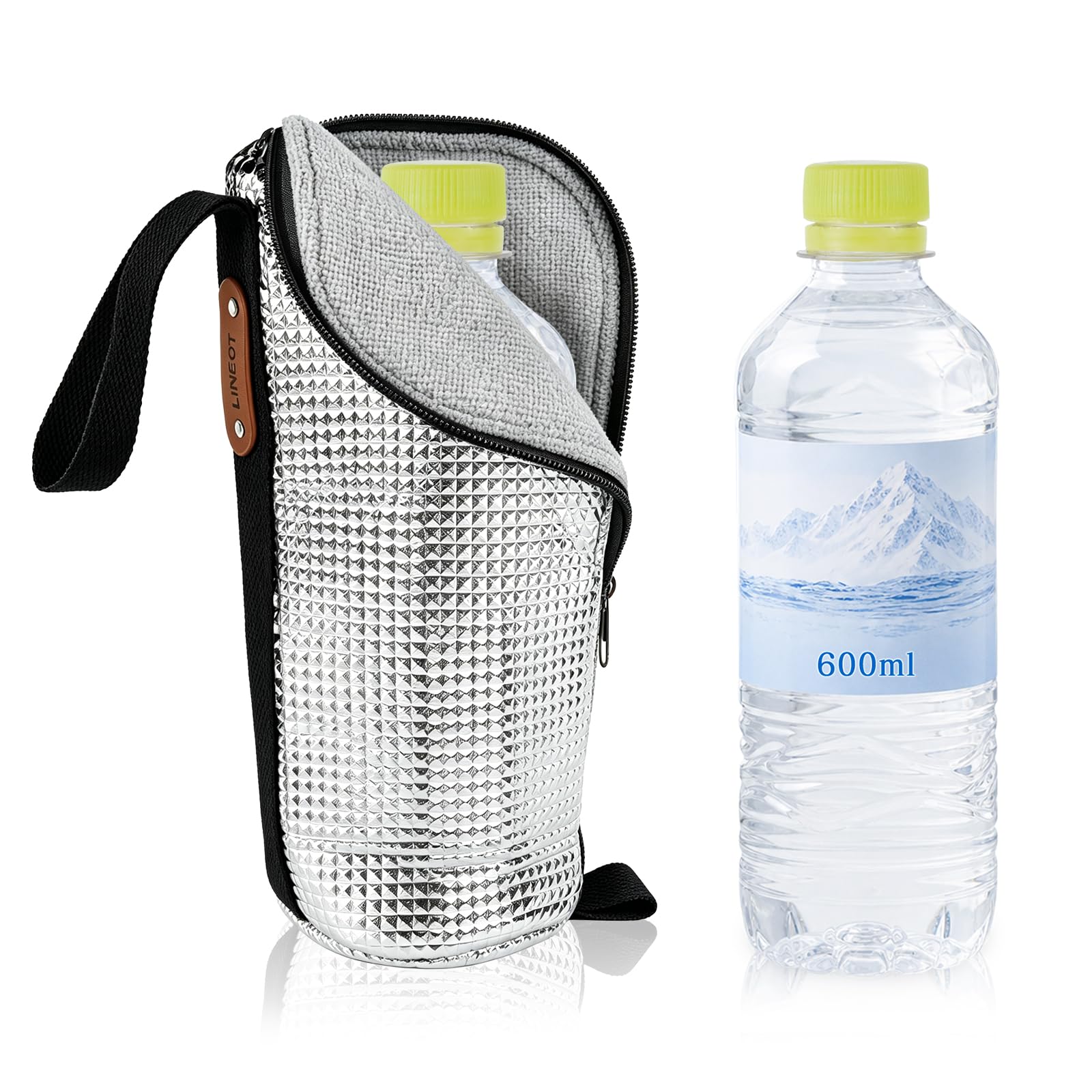 Amazon.co.jp: LINECY ペットボトルカバー 4層断熱 両面アルミ