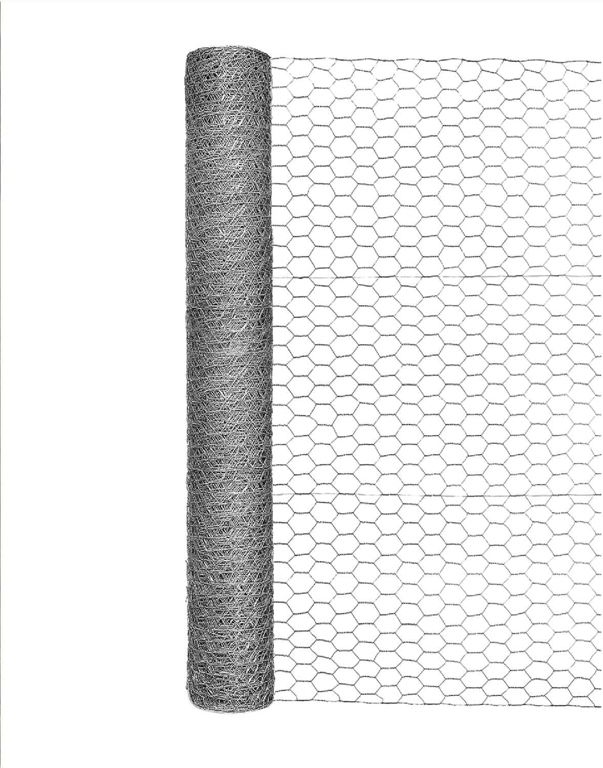 1 in Wire Mesh 3 ft. x 150 ft. Electro Galvanized