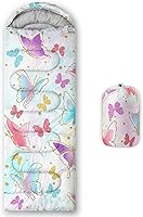 Vista 12 de AILONEN Cute Frog Green - Saco de dormir para acampar, ligero e impermeable, 3 estaciones de clima cálido y fresco, compresión portátil de viaje