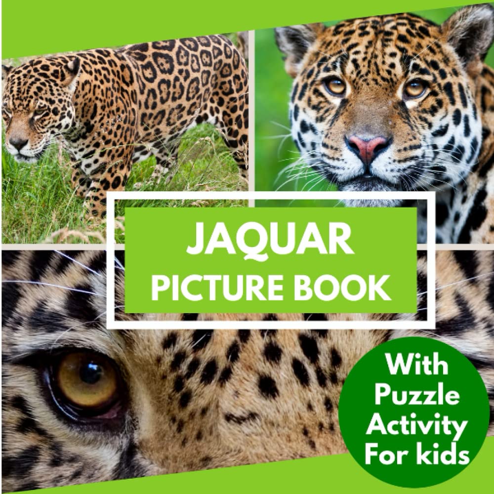 Buy Jaguar Picture Book with Puzzle Activity for Kids: Learn Facts ...