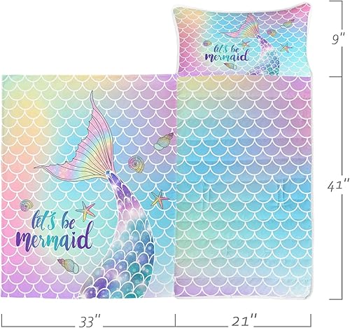 Miniatura 2 de Datura home Tapete para siesta espacial  Saco de dormir de galaxia espacial con almohada extraíble  Juego de ropa de cama para guardería y fiestas