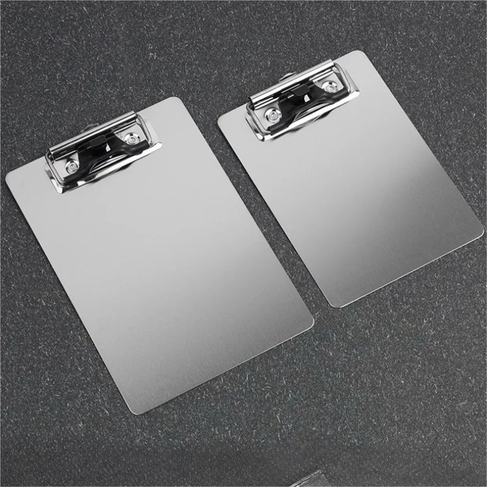Hartplatten Klemmbrett Zwischenablage, Edelstahl, Schreibblock, Ordner, Papier, Bürobedarf, Organizer, Dokumentenblock, Papierhalter, Menü-Clip für loses Papier und Bürobedarf(Type 1-44x32cm)