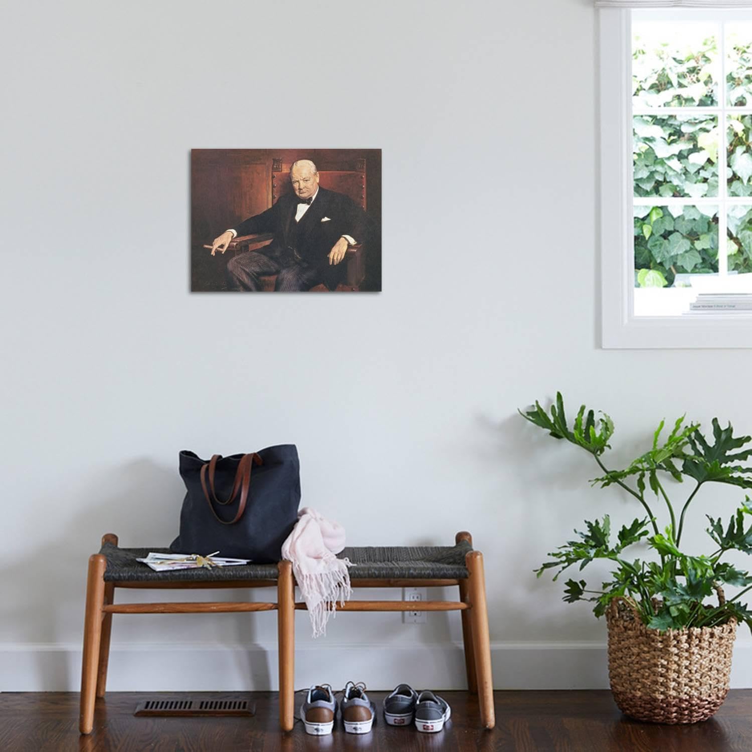 Amazon.com: ART.COM Wall Art Print Sir Winston Churchill by