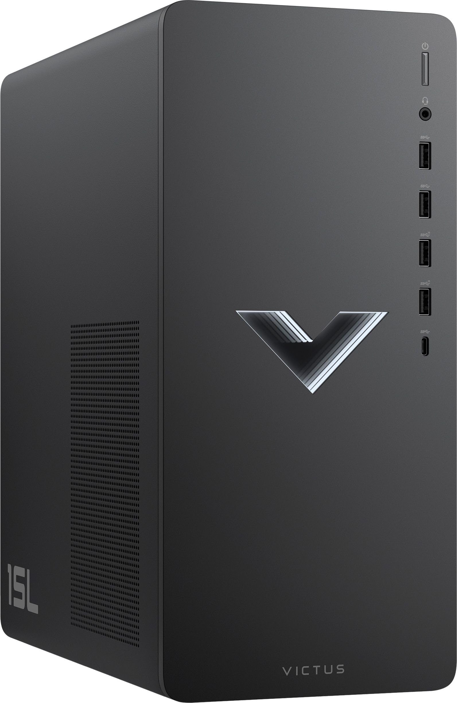 HP Gaming Tower - NVIDIA GeForce RTX 4060, Intel Core i5, 1000 SSD - Silver (Renewed)