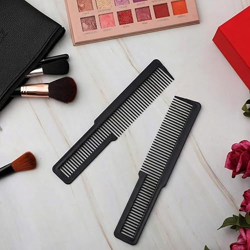 Miniatura 6 de Patelai 6 peines de peluquero para peluquero profesional para estilistas y peluqueros (negro)
