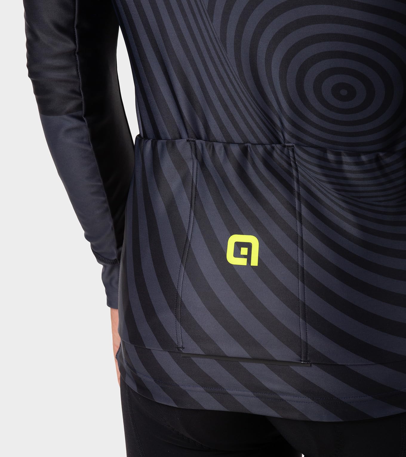 Ale' Pr.r Green Digital Long Sleeve Maglia da Ciclismo Uomo (Pacco da 1)