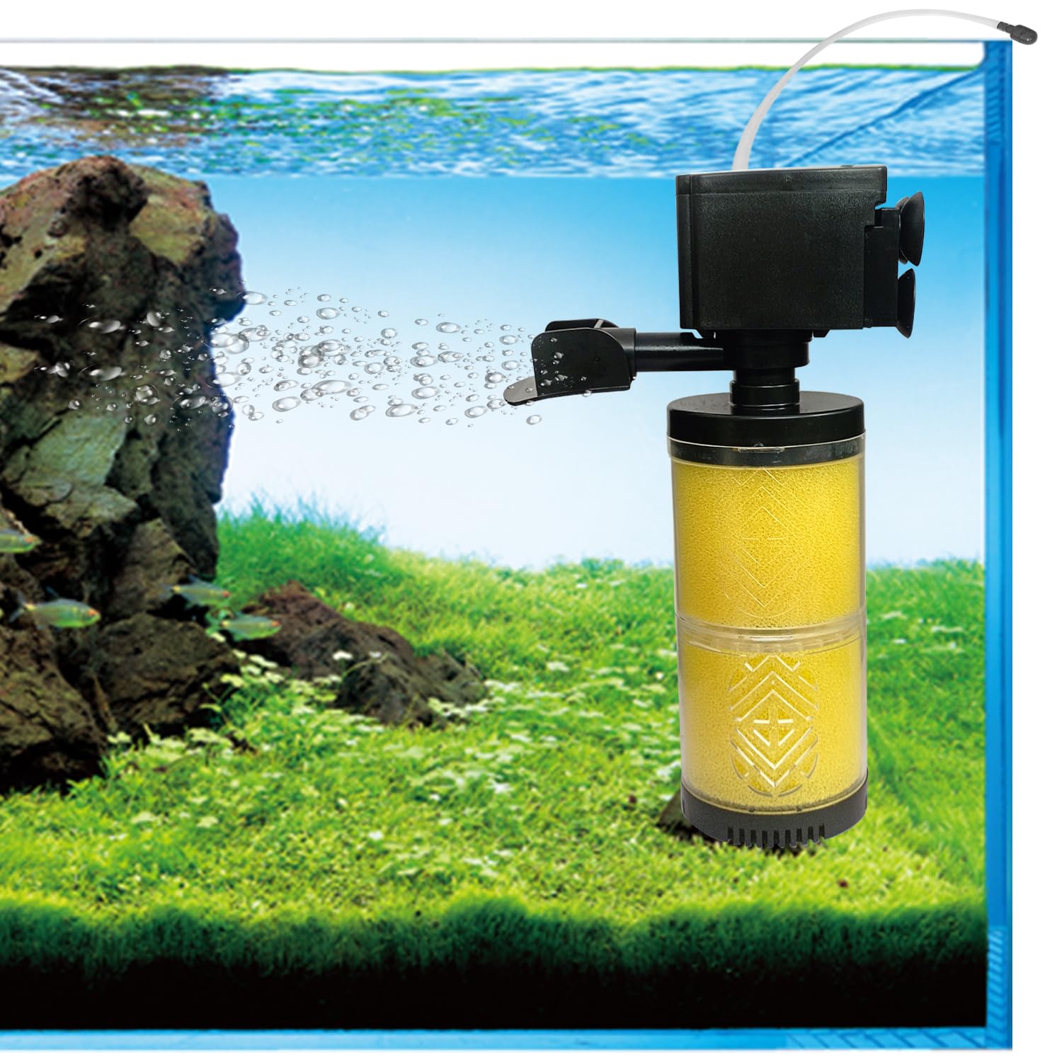 Jainsons Pet Products Sobo 3 in 1 Filtration System Aquarium Internal Filter FK-1502 Filter for Fish Tank Aquarium/Power: 15W, Voltage: 220V-240V, Frequency: 50/60Hz, Flow: 1800L/H (B07JQ6FJBD) Amazon Price History, Amazon Price Tracker