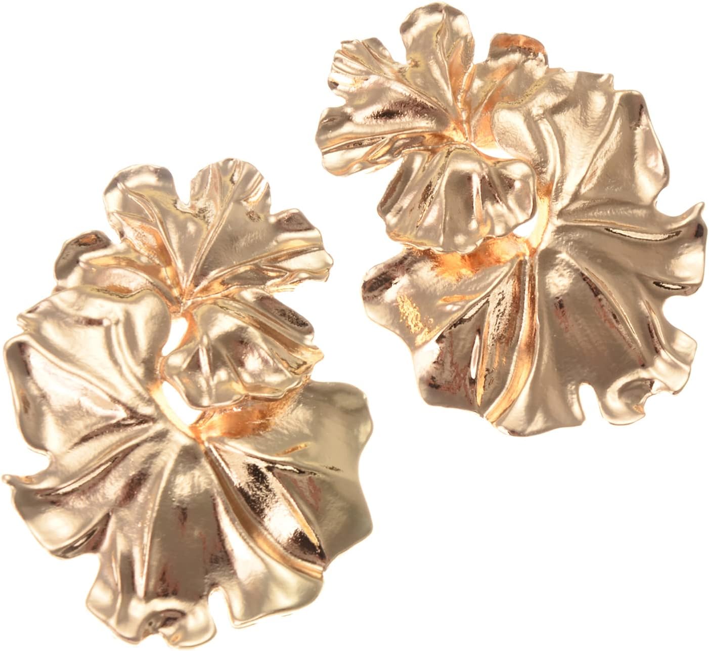 Jerollin Gold Silver Geometric Statement Earring for Women,Fashion Design Boho Drop Dangle Earrings Jewelry - Image 3