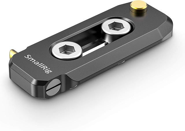 SMALLRIG Low-Profile NATO Rail Quick Release Safety Rail 50mm for NATO Handle Camera Cage - BUN2468