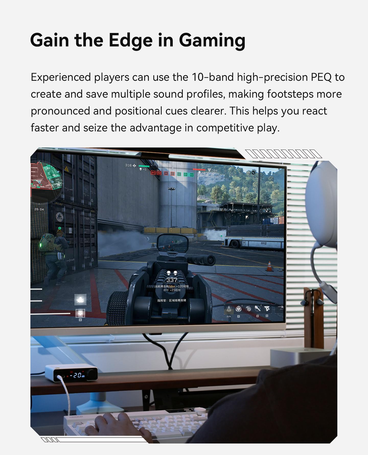 Amazon.com: TOPPING DX1 II Gaming DAC Amp Combo, ES9039Q2M USB DAC