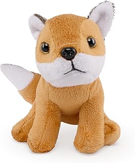 Living Nature SMOLS Highland Cow Stuffed Animal Plush Toy | Soft Toy Gift for Kids | Naturli Eco-Friendly Plush (Fox)