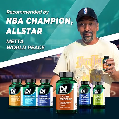 Miniatura 6 de Suplemento de berberina dorada 4 en 1 con canela, melón amargo ginkgo de Ceilán, aumenta la inmunidad, la salud intestinal y cardíaca, 60 cápsulas