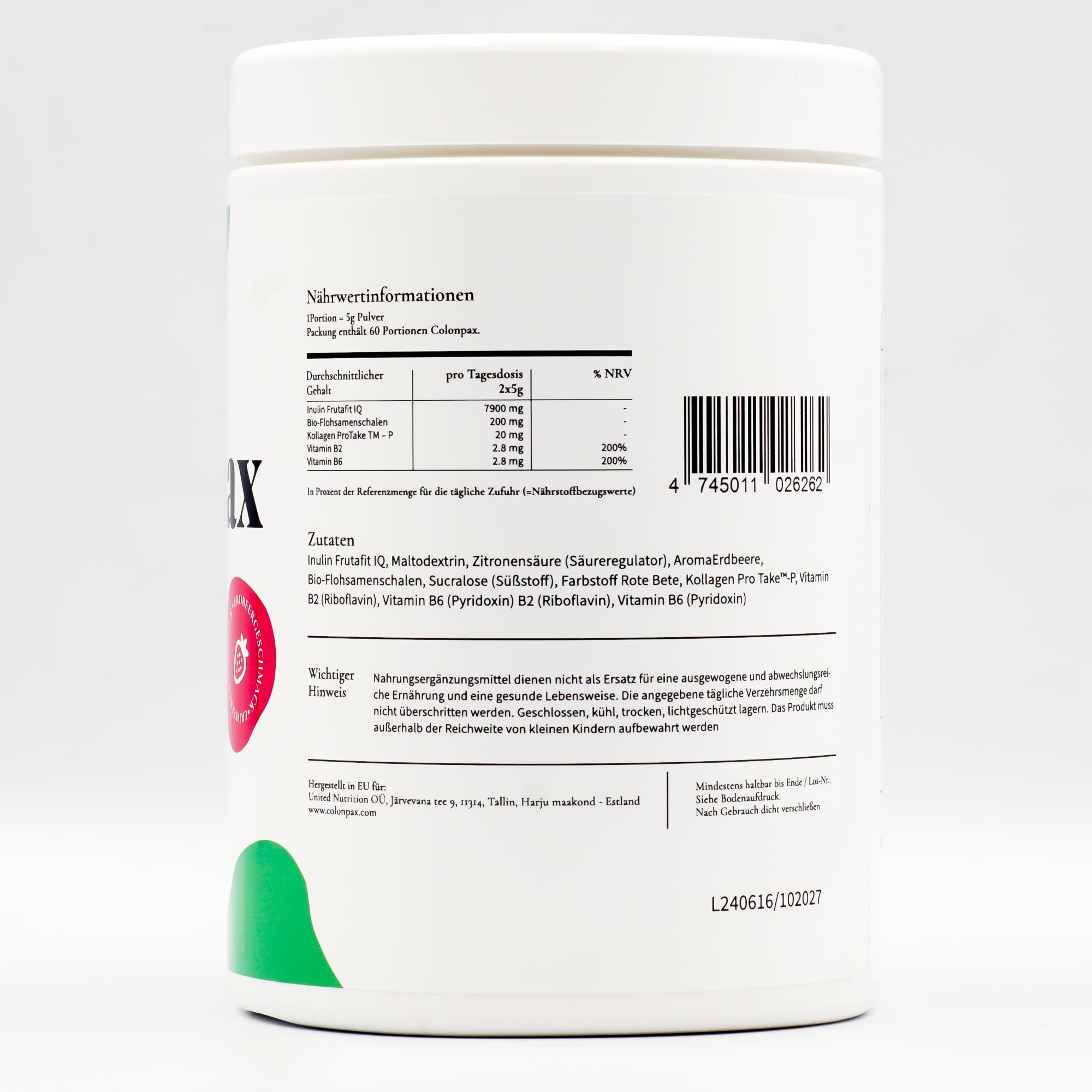 Colonpax Ballaststoff-Pulver, 300 g, Vegan (3)