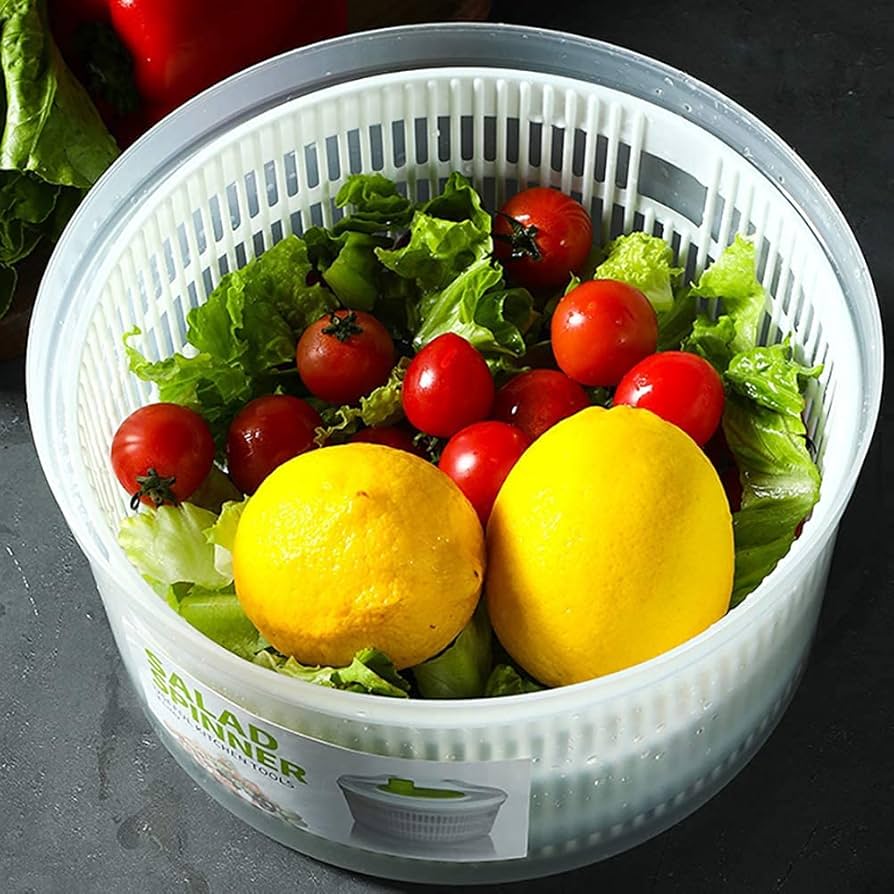 【マカロニサラダ】洗濯機 Amazon｜サラダスピナー 野菜水切り器 サラダスピナー サラダ