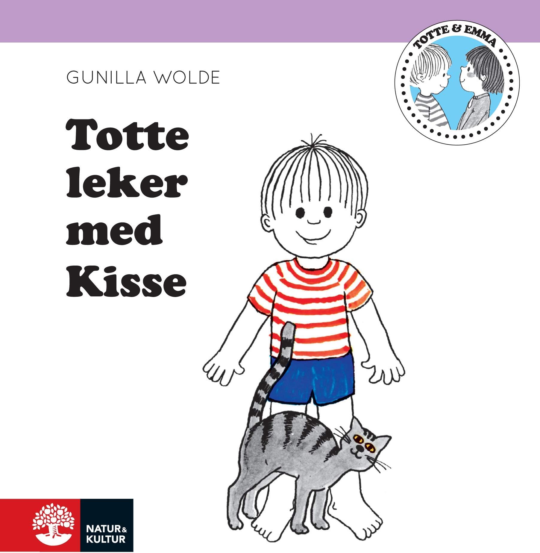 Totte leker med kisse