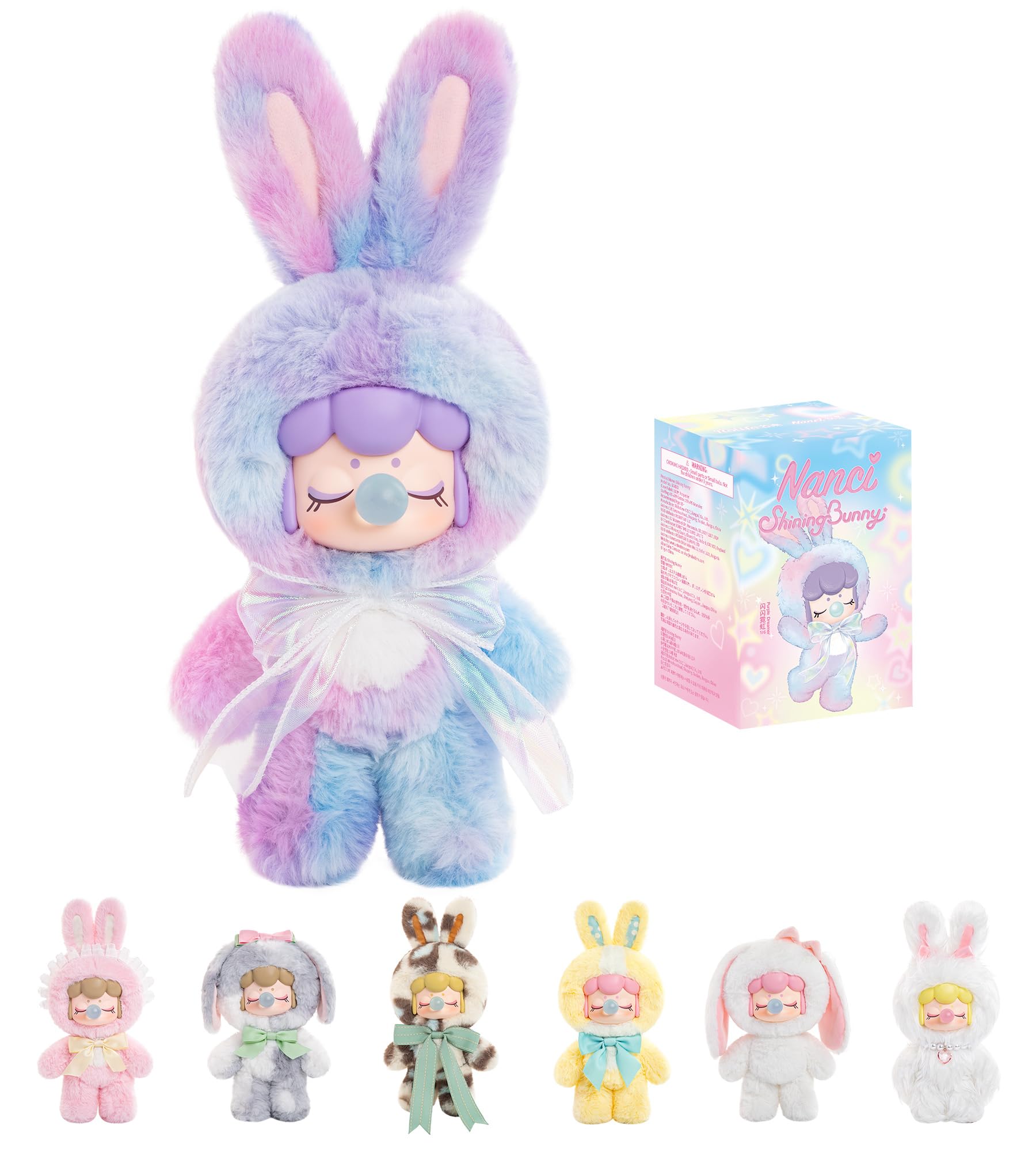 Amazon.com: Rolife Nanci Plush Doll Shining Bunny Series, 1PC