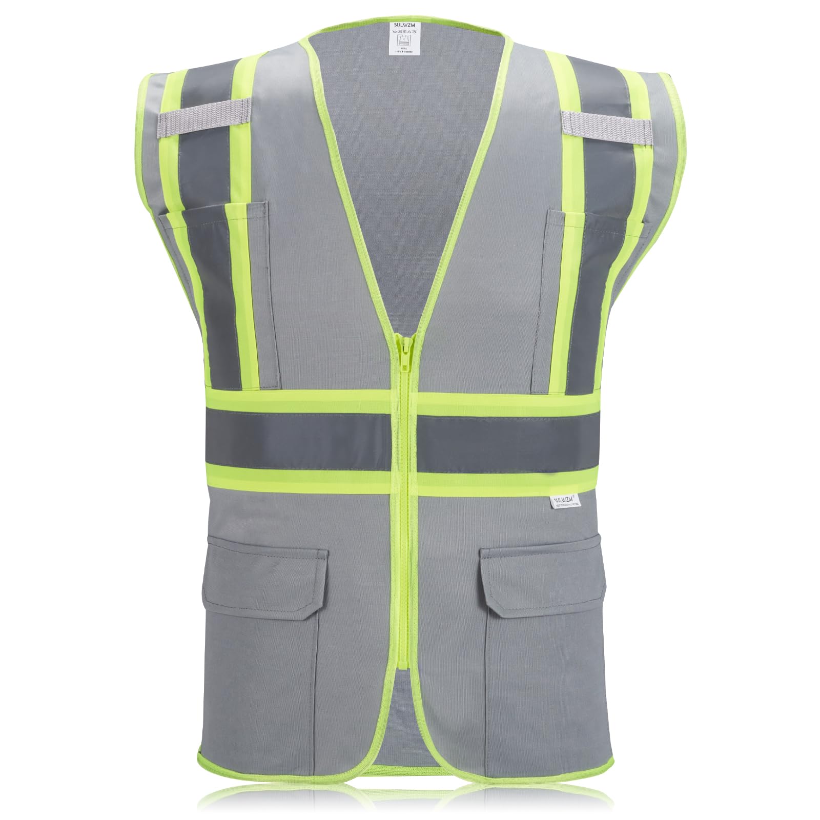 Amazon Vest M/Lサイズ TCCFCCT Security Vest for Security Guard 9 Pockets High