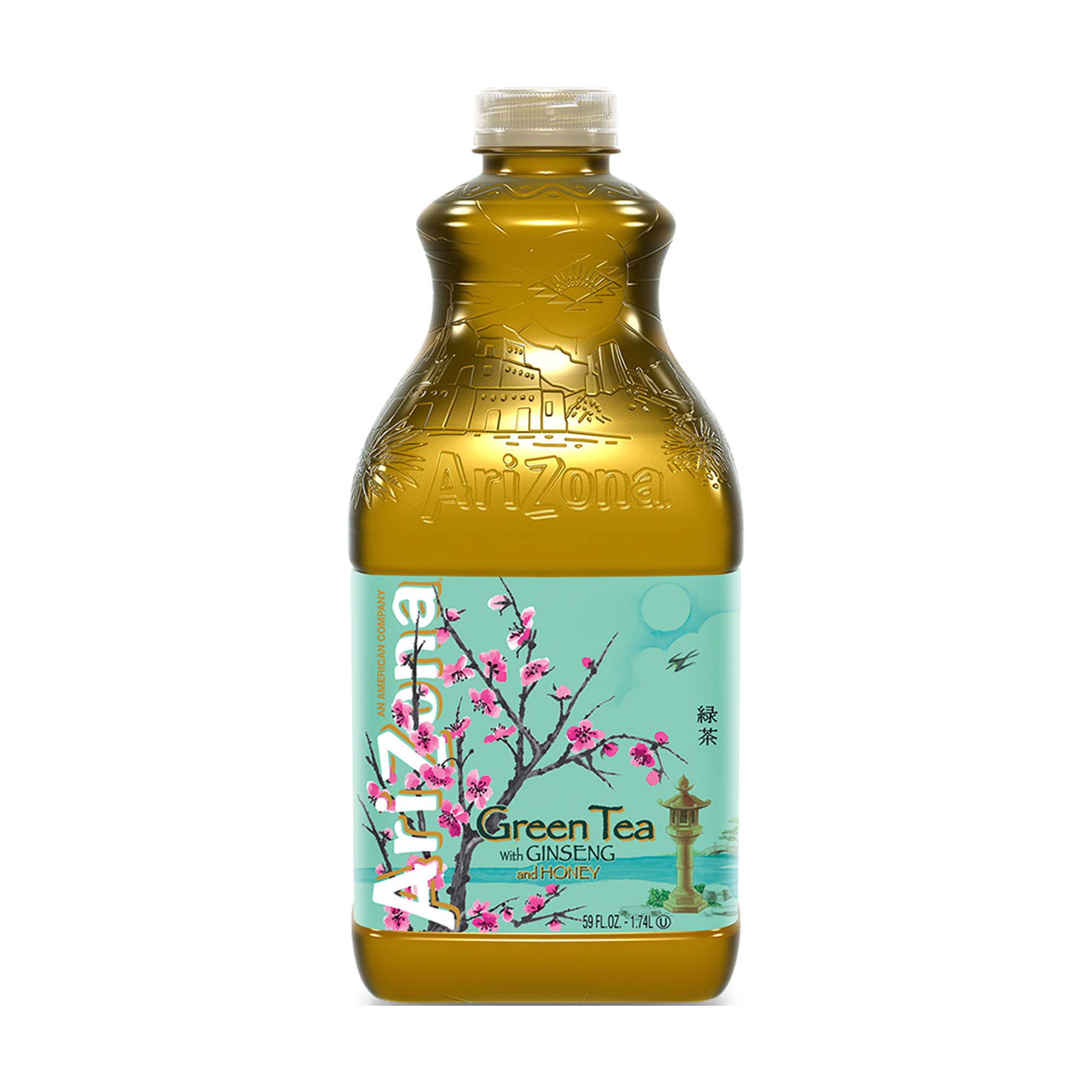 Buy Arizona Ice Tea Green Tea with Ginseng & Honey AllNatural Ice Cold Tea Drink,1.74L Bottle