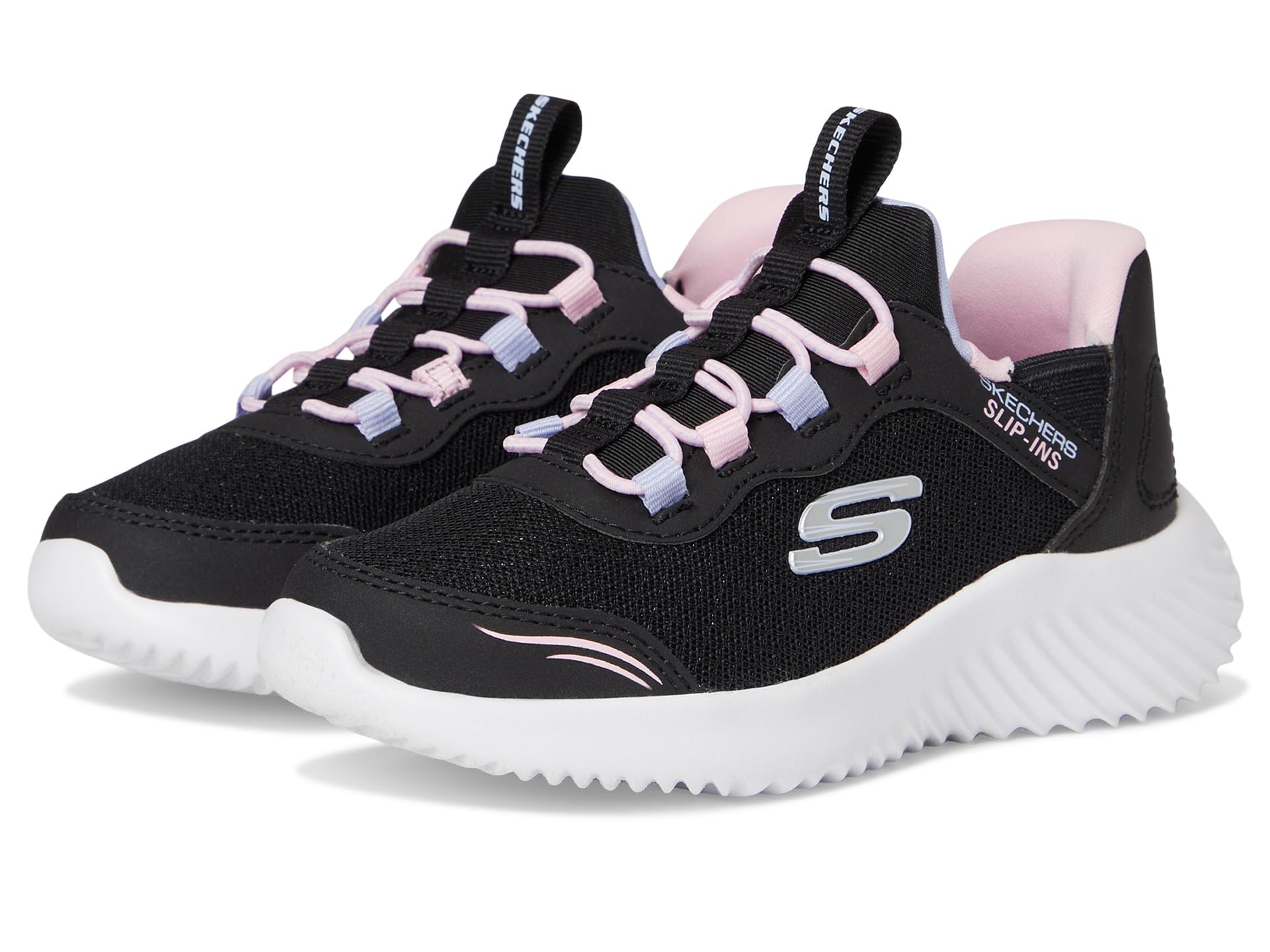 Skechers Baby Girl's Bounder Simple Trainers