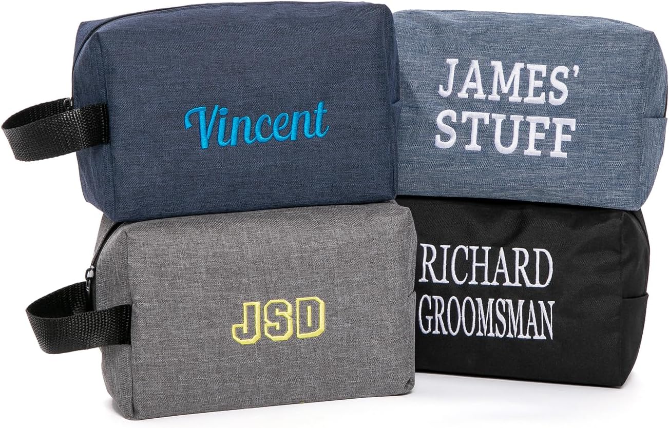 Amazon.com: ZGCYSMHT Personalized Gifts for Men, Customized Toiletry ...