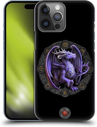 Head Case Designs Officially Licensed Anne Stokes Samhain Hallows Eve Dragons of The Sabbats Hard Back Case Compatible with Apple iPhone 14 Pro Max