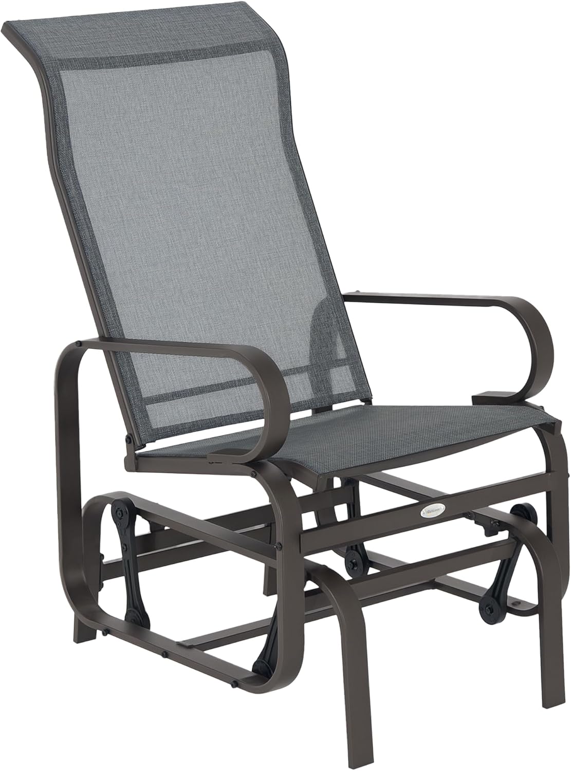 Outsunny Outdoor Glider Chair Review: Best Patio Glider for Backyard Relaxation & Garden Lounging