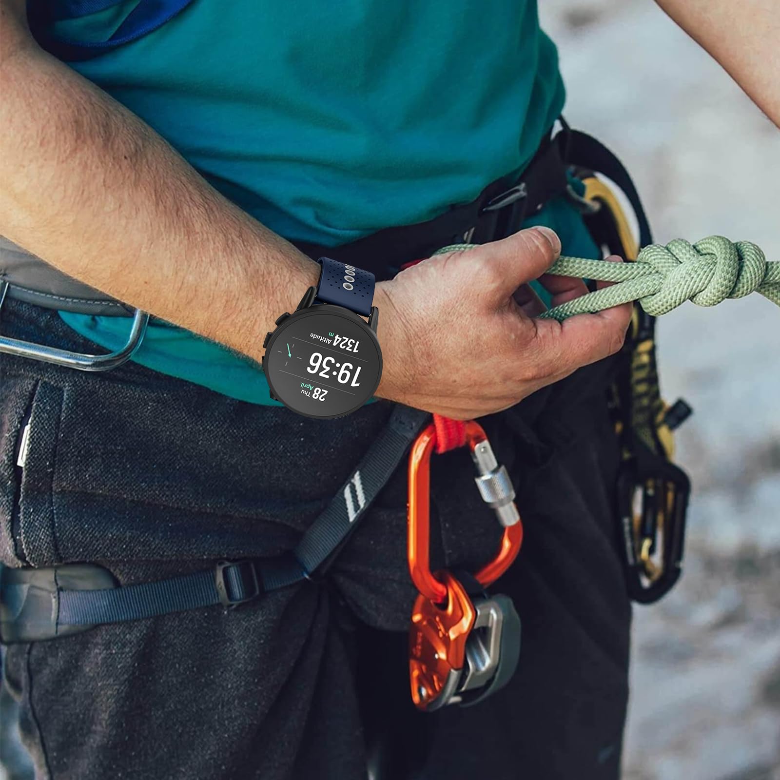 Silikon-Armband 22 Mm Mit Schnellverschluss – Für Suunto 9 Peak/Pro/Race/Vertical & Garmin Venu/Forerunner