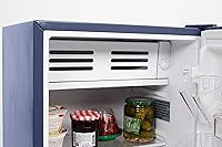 Vista 9 de Frigidaire Mini Refrigerator, Compact Freezer Compartment, Adjustable Thermostat Control, Reversible Door, Contemporary Series, 3.2 cu ft, Blue