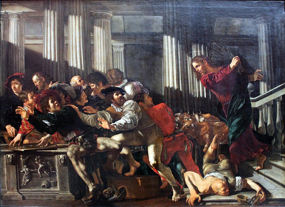 Cuadro enmarcado de Caravaggio Cecco del Christ pequeño en papel mate de archivo