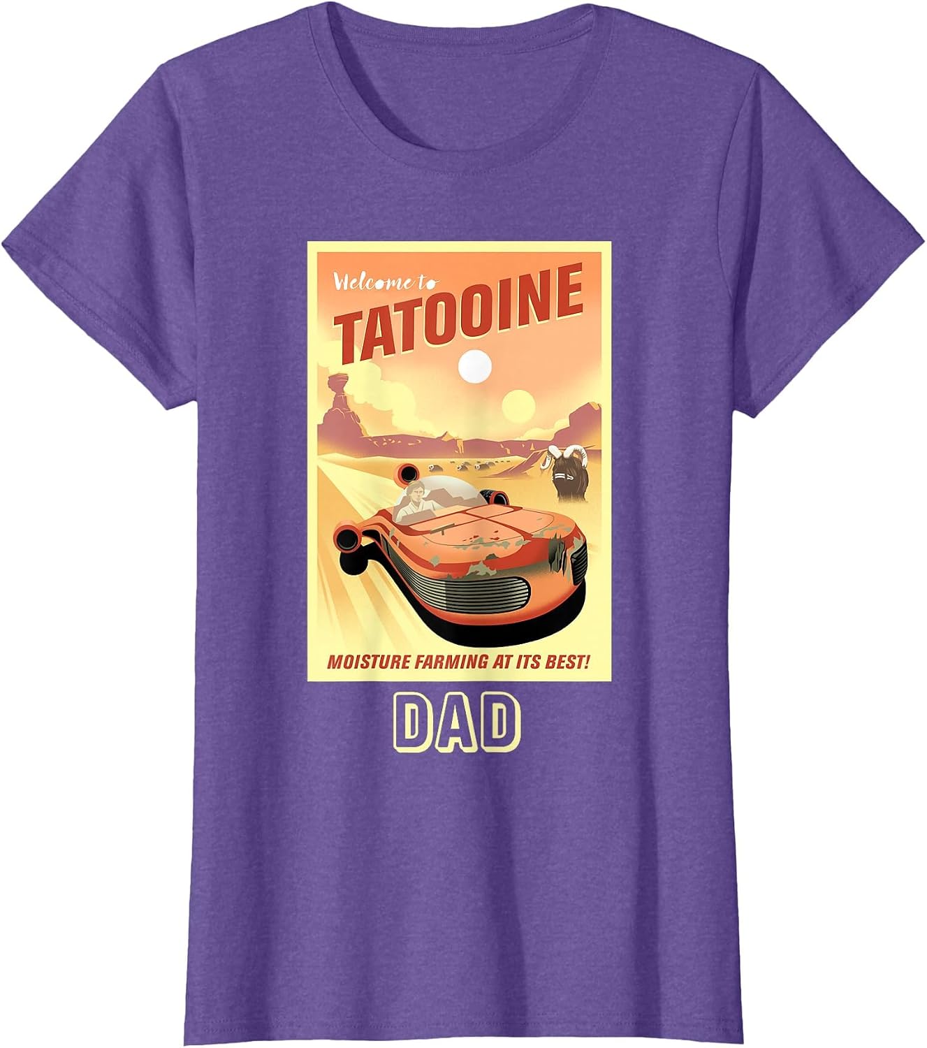 Star Wars Tatooine Matching Family DAD T-Shirt T-Shirt