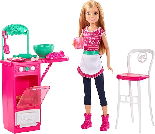 Mattel Muñecas Barbie Diversión para hornear de hermanas