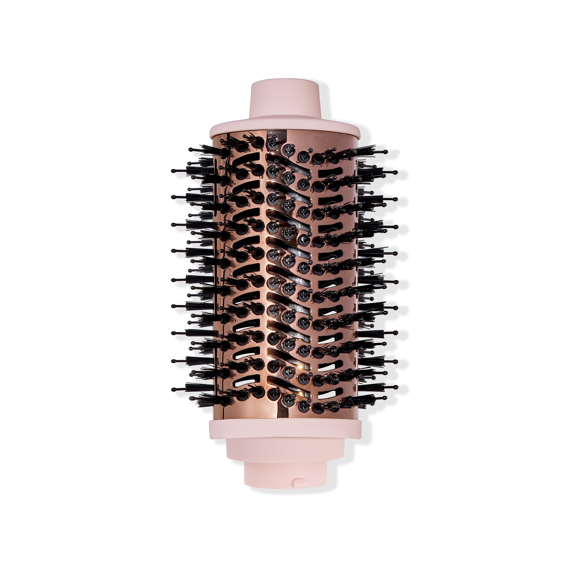 L'ANGE HAIR Multi-Volume Dryer Brush Attachment | Titanium Blow Dryer Brush Barrel for Volumizing & Styling | Tool Sold Separately | Attachment - Blush - Oval 60mm