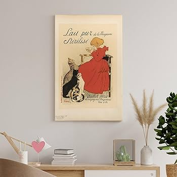 テオフィル＝アレクサンドル・スタンラン、≪金髪の妖精≫、希少画集画 テオフィル＝アレクサンドル・スタンラン、≪金髪の妖精≫、希少